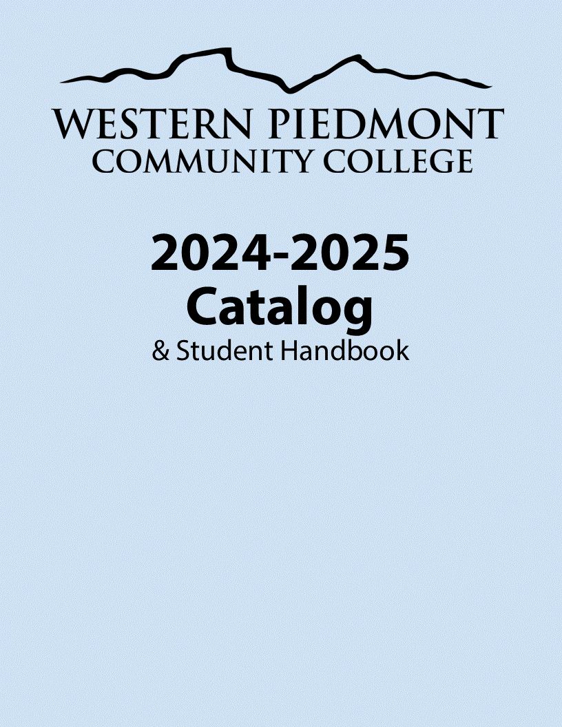 Western Piedmont Community College SmartCatalog